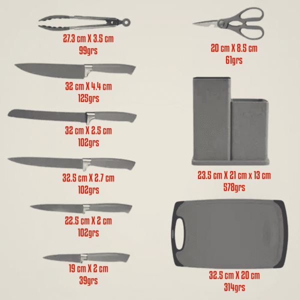 Set de Utensilios de Cocina - 19 Piezas de Silicona y Madera