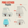 Pava Eléctrica Plegable - 600ml