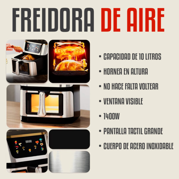 Freidora de Aire BOMA - 10 Litros