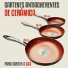 Sartenes Rosmania – Set de 3 unidades con accesorios