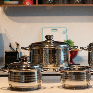 Juego de Ollas Profesional - 12 Piezas