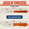 Juego de Cubiertos Tramontina Churrasco - 24 Piezas