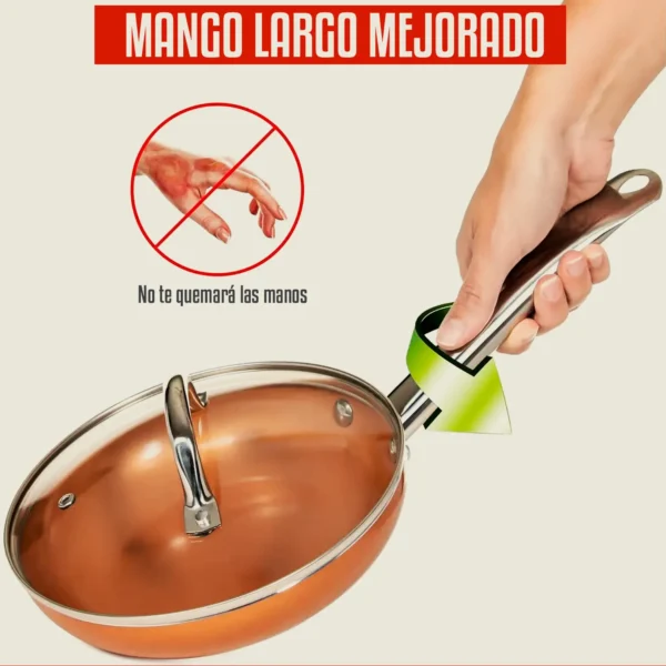 Sartenes Rosmania – Set de 3 unidades con accesorios