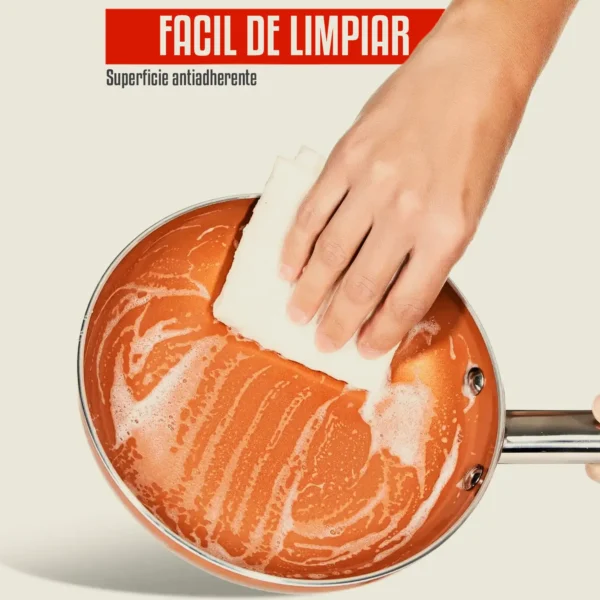 Sartenes Rosmania – Set de 3 unidades con accesorios