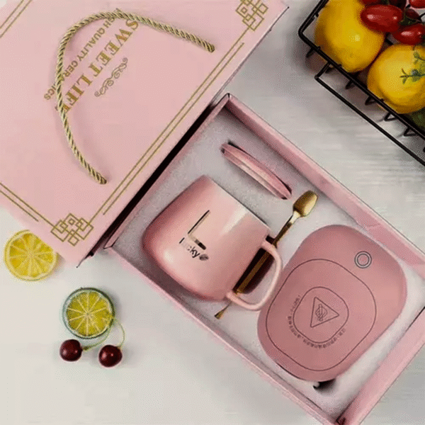 Taza con Calentador Eléctrico Inteligente