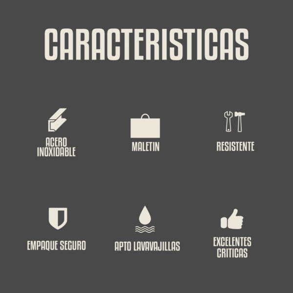 Juego de Cubiertos Dorados con Maletín