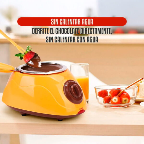 3 Maquina Fundidora de Chocolate o Fondue