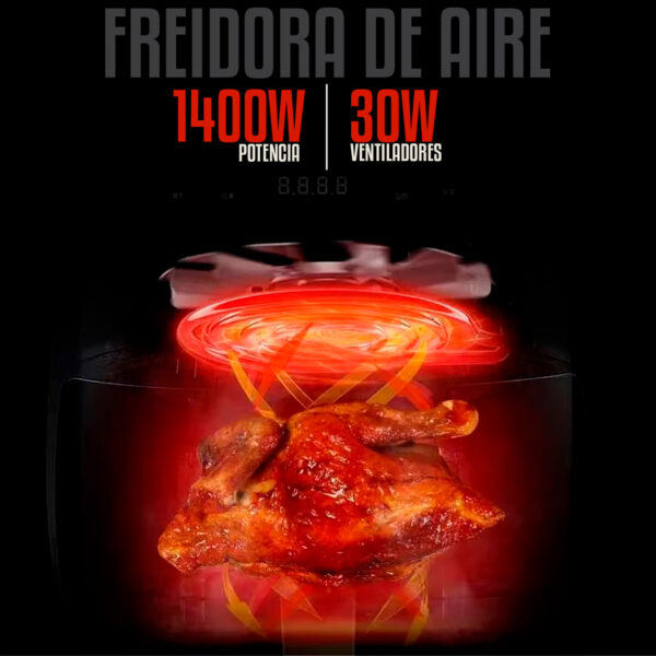 Freidora de Aire BOMA - 6 Litros