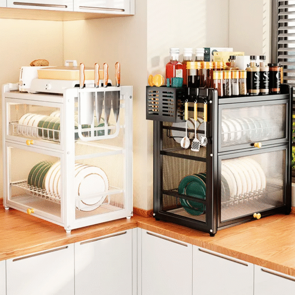 6 Organizador Estante y Escurridor