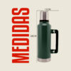 Termo de Acero Inoxidable 1,2 Litros
