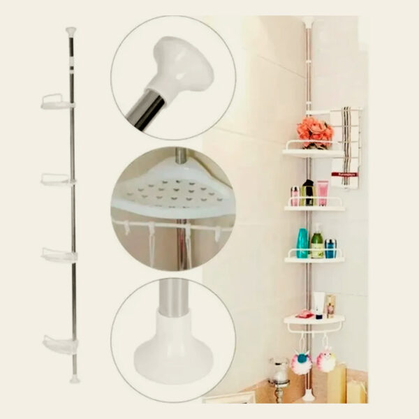 Esquinero Organizador de Ducha