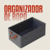Organizador de ropa XL plegable con manija - 1 unidad