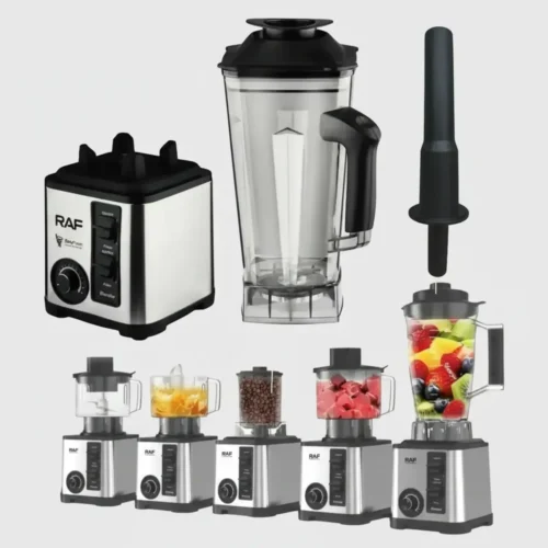 Multiprocesadora Profesional RAF 5 en 1 2600 W – 3 Litros