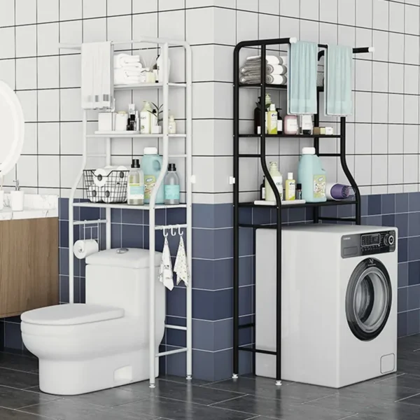 010-contexto Organizador de Baño sobre Inodoro o Lavarropas – 3 Estantes