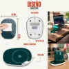 Taza de Cerámica con Calentador Eléctrico 55 °C – 350 ml