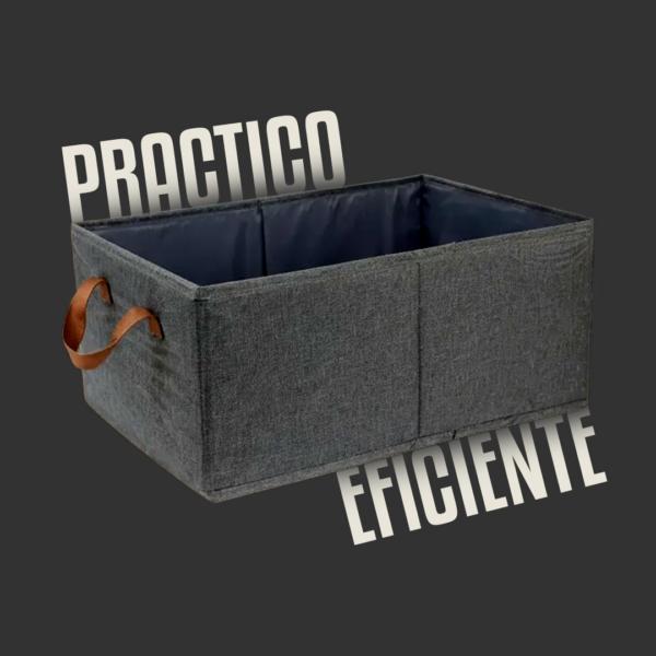 Organizador de ropa XL plegable con manija - 1 unidad