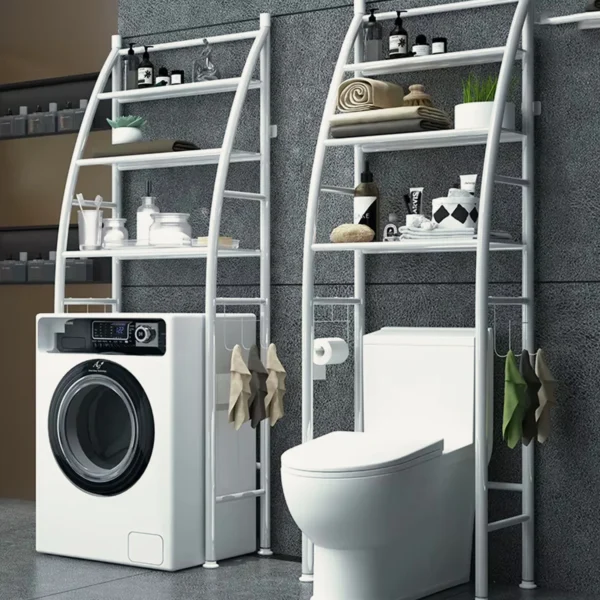 03-contexto Organizador de Baño sobre Inodoro o Lavarropas – 3 Estantes