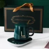 Taza de Cerámica con Calentador Eléctrico 55 °C – 350 ml