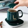 Taza de Cerámica con Calentador Eléctrico 55 °C – 350 ml