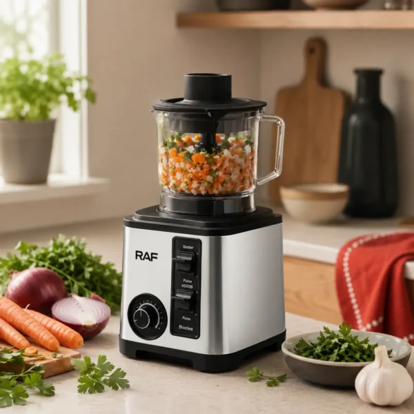 Multiprocesadora Profesional RAF 5 en 1 2600 W – 3 Litros