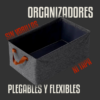Organizador de ropa XL plegable con manija - 1 unidad