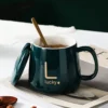 Taza de Cerámica con Calentador Eléctrico 55 °C – 350 ml