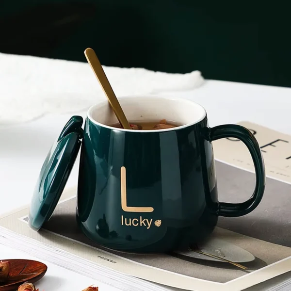 Taza de Cerámica con Calentador Eléctrico 55 °C – 350 ml